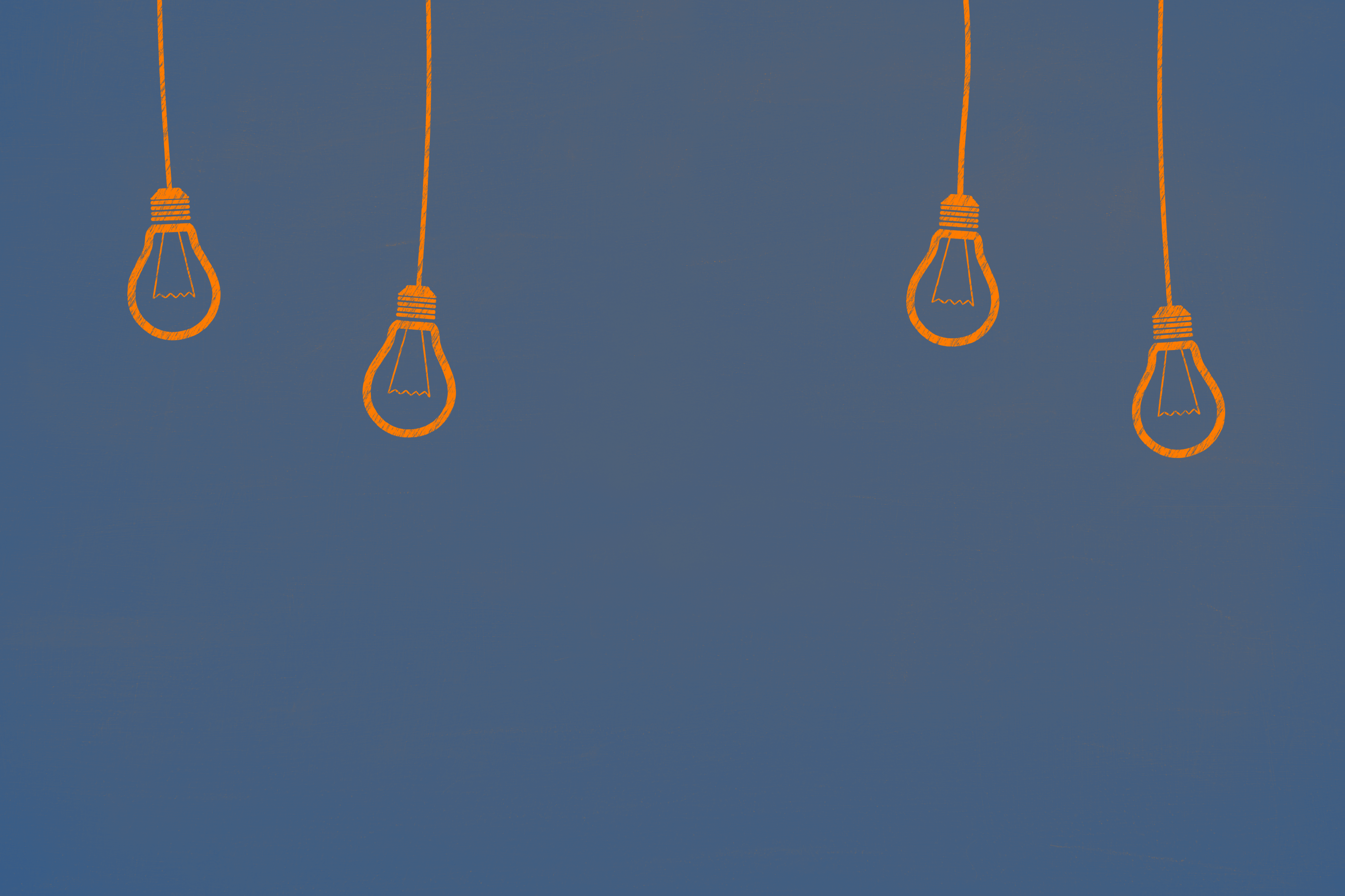 hanging lightbulbs